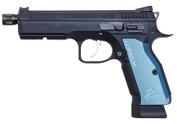 KJ Works CZ Shadow 2 GBB Airsoft Pistol - Threaded Barrel Version