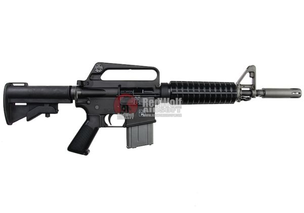 DNA XM177E1 MOD 609 Airsoft M4 GBB Rifle - Black | RedWolf