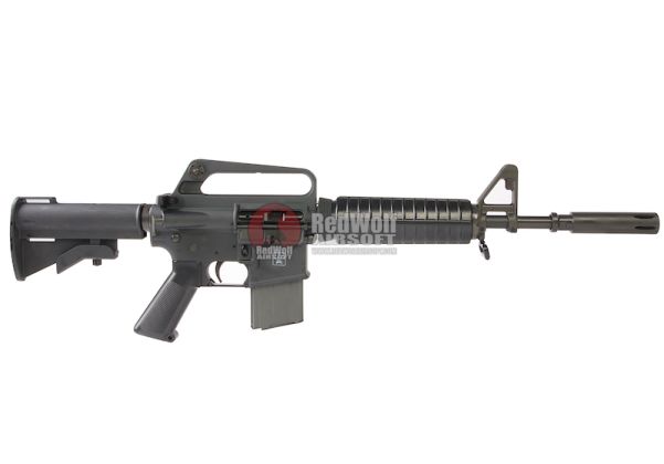 DNA XM177E2 MOD 629 Airsoft M4 GBB Rifle - Black | RedWolf