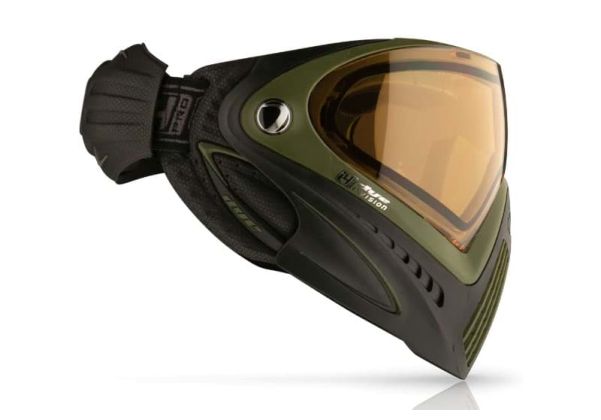 Dye Precision i4 Pro Full Face Airsoft Mask Goggle System - Black