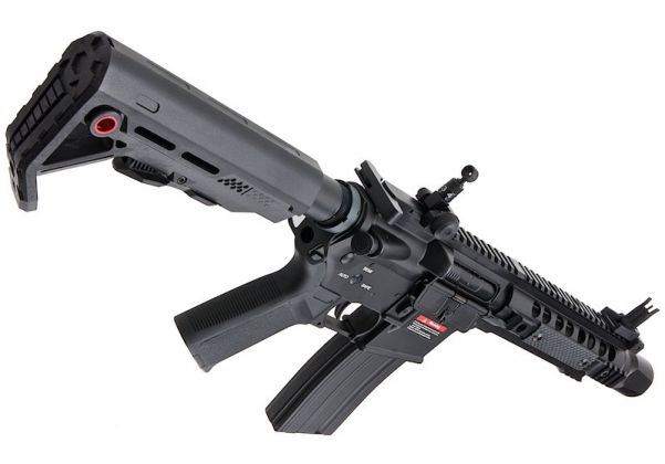 E&C M16VN Airsoft AEG Rifle EC319 (QD 1.5 Gearbox, Blank Marking) - Black