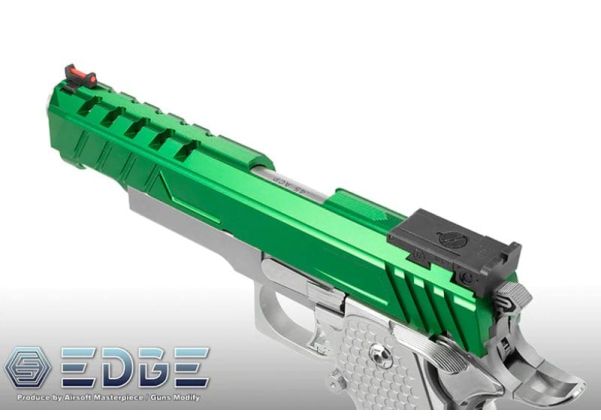 EDGE Tokyo Marui Hi Capa 5.1 Slide (Aluminum, Custom 'DIVA') - Red