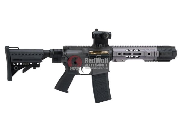 EMG SAI Licensed GRY AR15 (M4) Gen.2 CQB AEG (Folding Stock