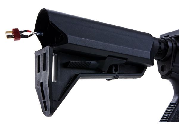 EMG GRIDLOK 15 inch Lite Rail Airsoft M4 AEG Rifle (Black, Strike