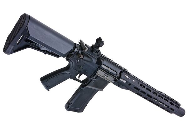 EMG GRIDLOK 15 inch Lite Rail Airsoft M4 AEG Rifle (Black, Strike