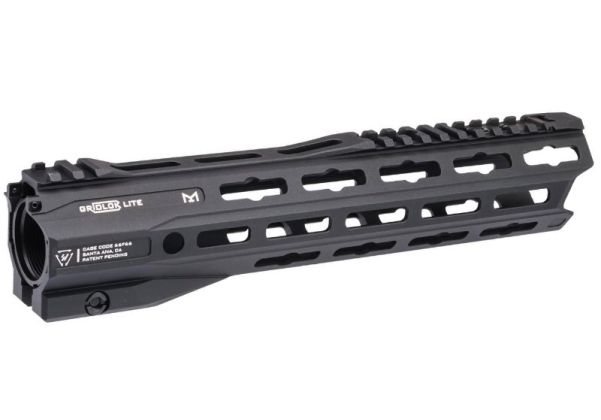 EMG GRIDLOK 11 inch Lite M-Lok Handguard Rail for M4 AEG / MWS Rfile (BK,  SI Licensed, by King Arms) | RedWolf