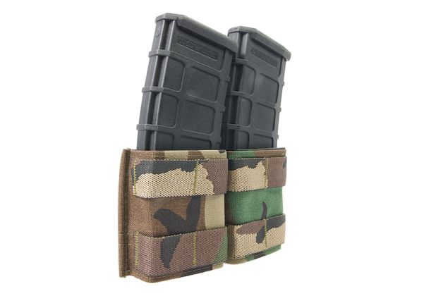 新品 Esstac KYWI ダブル 556 + 2 フロントパネル マルチカム Amazon.com : Esstac 5.56 Double KYWI Shorty Pouch (No