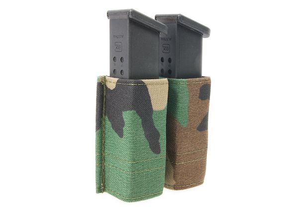 Esstac Double Pistol GAP KWYI Pouch - Woodland (M81) | RedWolf