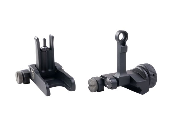 FCW KAC 300 Flip Up Front & Rear Sight - BK | RedWolf