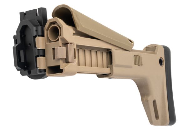 FCW WE / VFC SCAR GBBR Adjustable Folding Stock - DE | RedWolf