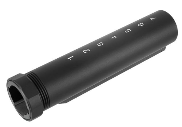 First Factory Tokyo Marui M4 AEG Short Stock Pipe - Black | RedWolf