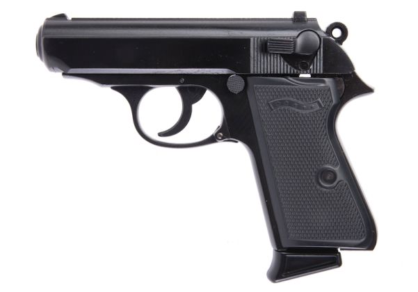 Farsan 9607 PPK Metal Model Gun - Black | RedWolf