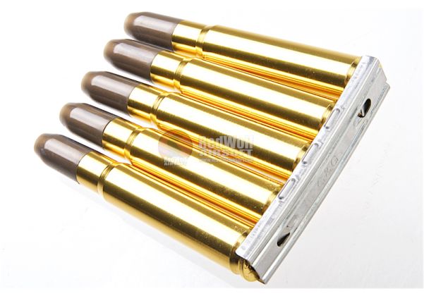 おまとめ【shell17】【q511】【q576】【q890】 G&G G980 SE / KAR98K Cartridge Shell Set (5pcs) | RedWolf