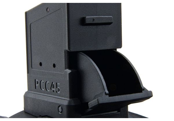 G&G PCC45 Drum Magazine (1500 rounds Airsoft Magazine, Black