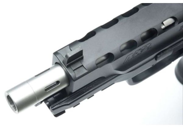 Guarder Tokyo Mauri M&P9L GBB Airsoft Outer Barrel (Stainless, 9mm  