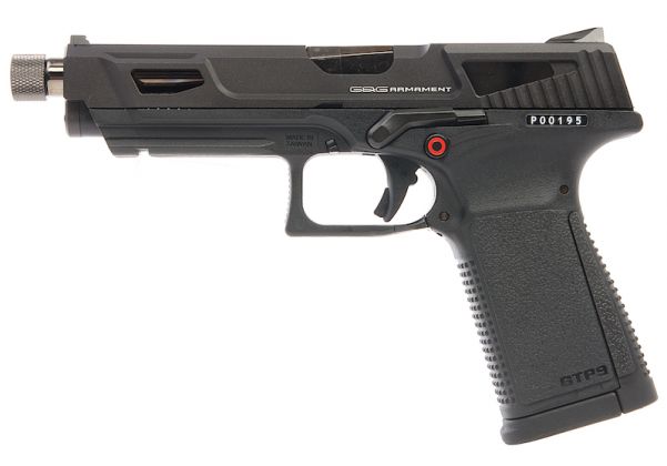 G&G GTP9 MS GBB Airsoft Pistol - Black