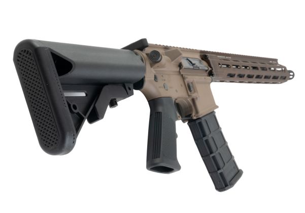 東京)GHK M4 DDM4 V7 14.5inch CO2 ガスブローバックライフル FDE AR