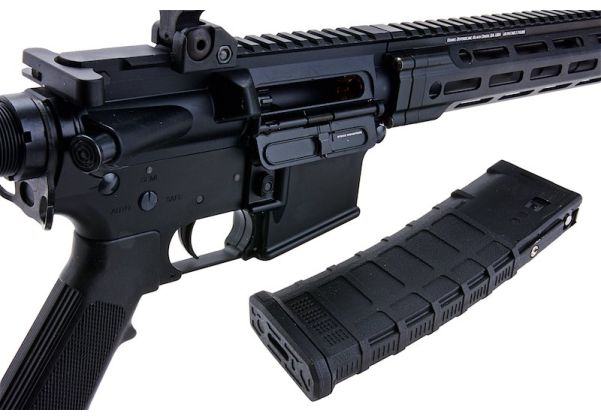EMG DDM4 13.5inch (MWS System) Airsoft M4 GBB Rifle (Black) | RedWolf