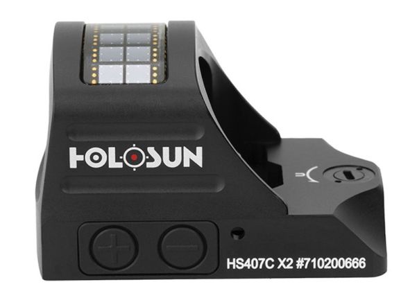 Holosun 407C X2 Reflex Red Dot Sight (HS Series) | RedWolf