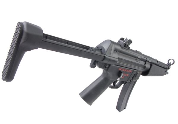 ICS MP5 A5 CES-P S3 Retractable Stock Airsoft AEG Rifle (SSS V2 E-Trigger)  - Black | RedWolf