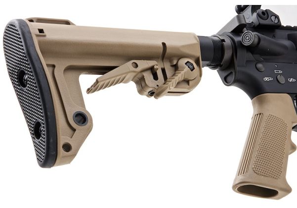 King Arms TWS 9mm SBR Airsoft M4 GBB Rifle - DE | RedWolf