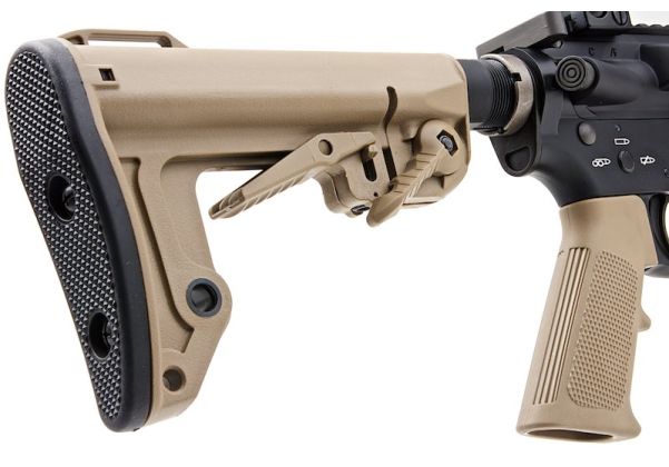 King Arms TWS 9mm Carbine Airsoft M4 GBB Rifle - DE | RedWolf