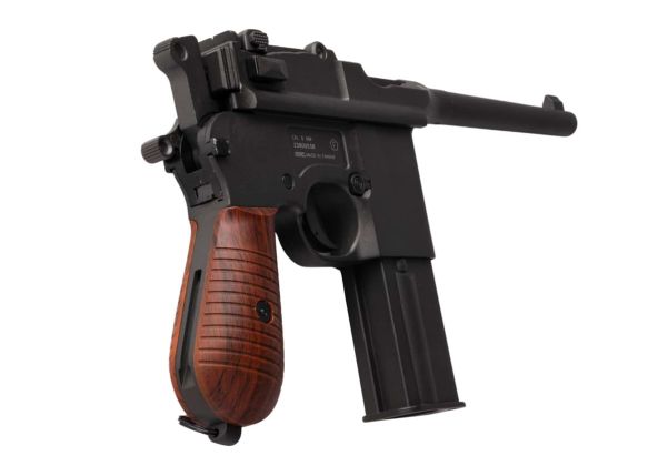 KWC M712 Broomhandle CO2 Airsoft Pistol (6mm Blowback Model KWC M712 Broomhandle CO2 Airsoft Pistol (6mm Blowback Model