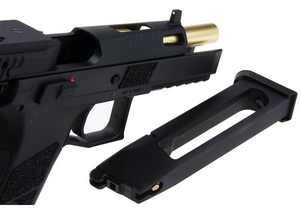 ASG CZ P-09 OR Optics Ready CO2 Blowback Airsoft Pistol Black