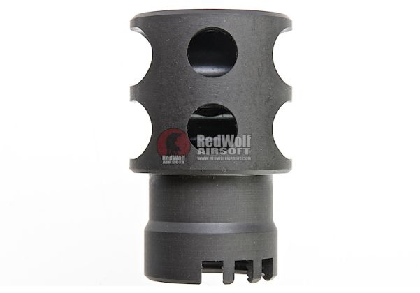 LCT Z-Series DTK-2 Muzzle Brake (24 x 1.5mm CW)- Black | RedWolf