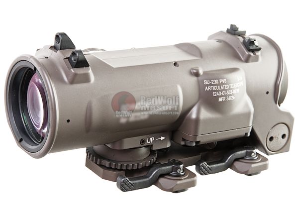 Evolution Gear A-DR Elcan Gen3 1-4X Scope Milspec Version - Dark