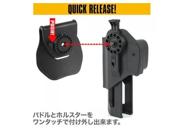 Laylax (Battle Style) Socom MK23 Breakout Holster (Right Hand 