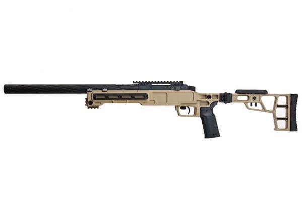 Maple Leaf MLC-LTR Lightweight Tactical Airsoft Sniper Rifle (120 m/s) - DE  | RedWolf