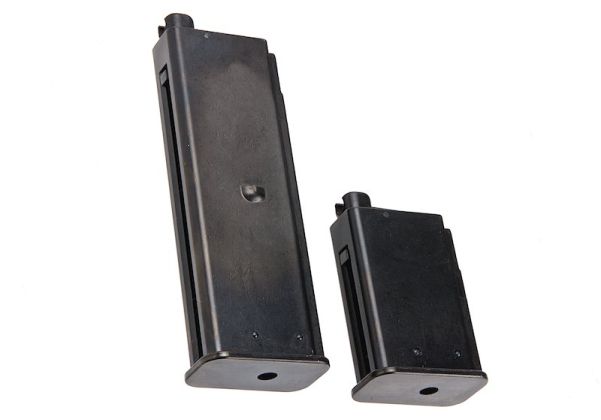 Marushin M712 Black HW Short Barrel Green Gas Airsoft Pistol | RedWolf