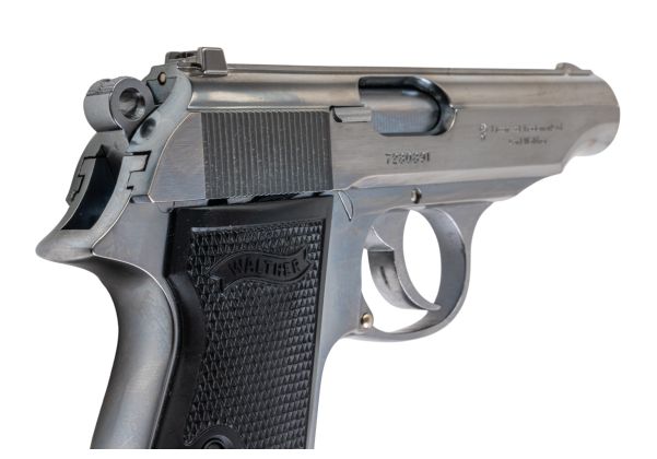 Marushin Walther PP Silver Model Gun (Licensed by Carl Walther