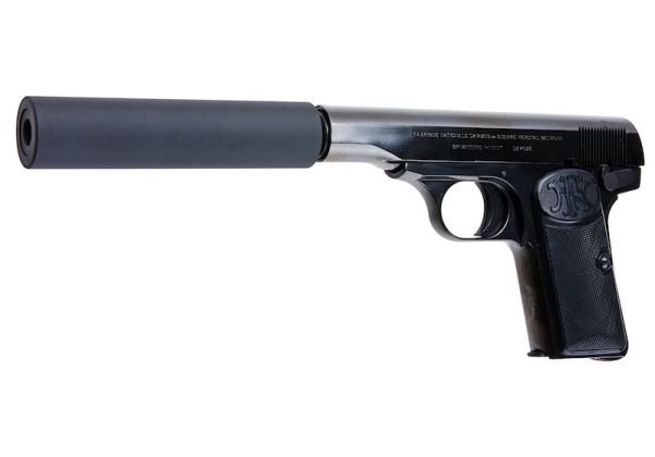 Marushin Browning M1910 Secret Agent W Deep Black Model Gun | RedWolf