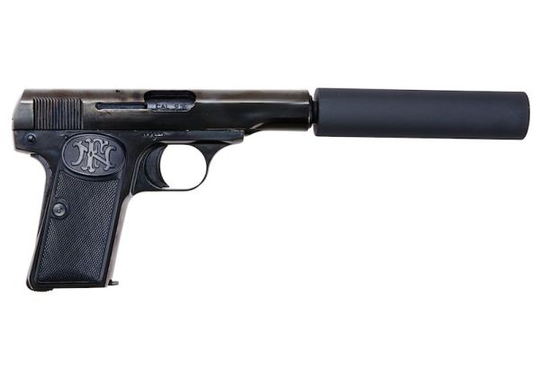 Marushin Browning M1910 Secret Agent W Deep Black Model Gun | RedWolf