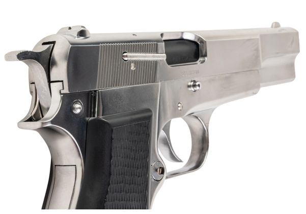 Marushin Browning Hi-Power Commercial Model Gun - Silver | RedWolf