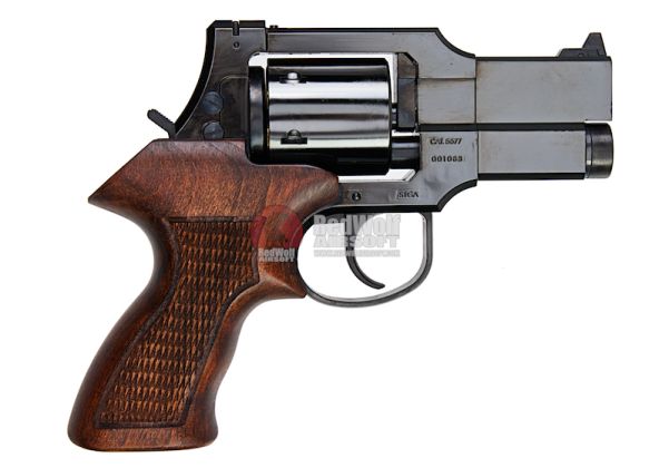 Marushin Mateba Revolver 6mm X-Cartridge Series 3 inch Wood