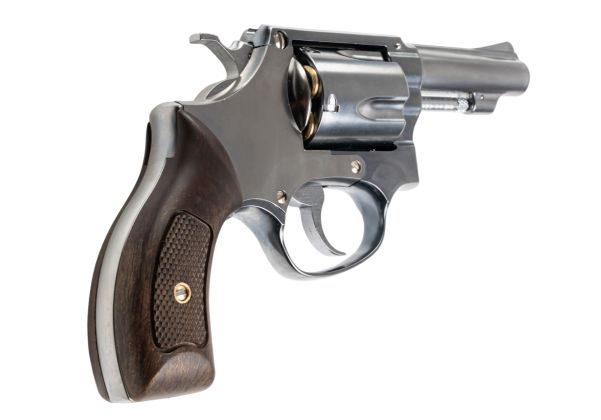 Marushin S&W M60 Gas Revolver (Black Grip, 3 inch) - Silver | RedWolf