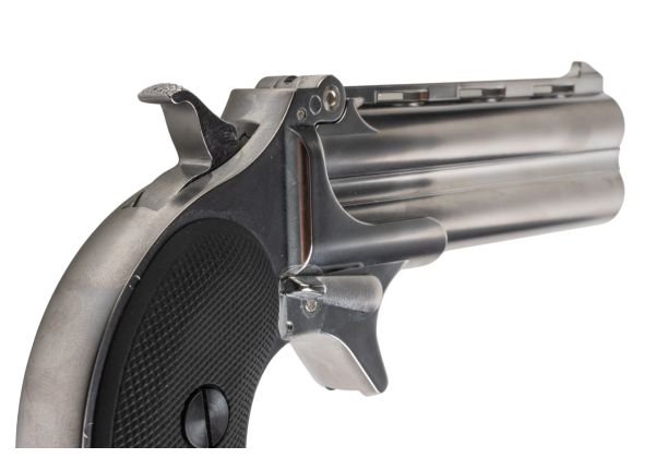 Marushin Hunter Derringer Gas Gun - Silver | RedWolf