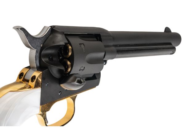 Marushin SAA 1st Gen.Late Artillery Gas Revolver (Brass Style