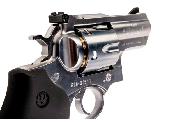Marushin Super Redhawk Alaskan 44 Magnum Gas Revolver - Silver