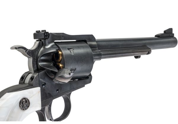 Marushin Super Blackhawk Gas Revolver (7.5inch, White Pearl Grip