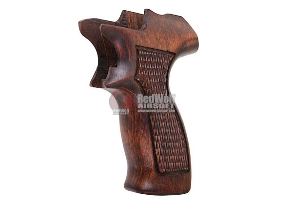 Marushin Mateba Beach Wood Grip for Mateba 4-6 inch Revolver | RedWolf