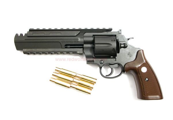 Marushin Unlimited Revolver Maxi (8mm, Black Heavy Weight )