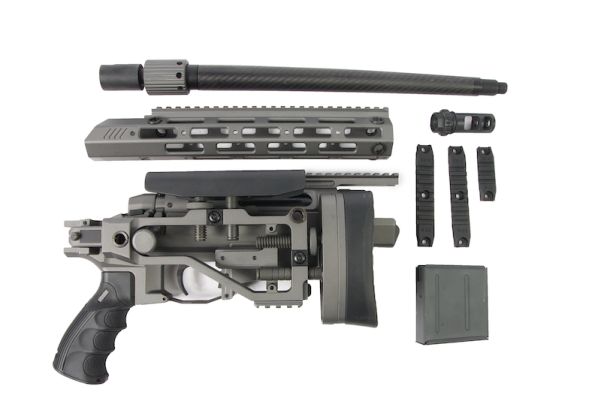 トイガン TACTICAL SNIPER RIFLE ARES MSR303 Quick-Takedown Airsoft Sniper Rifle - Black