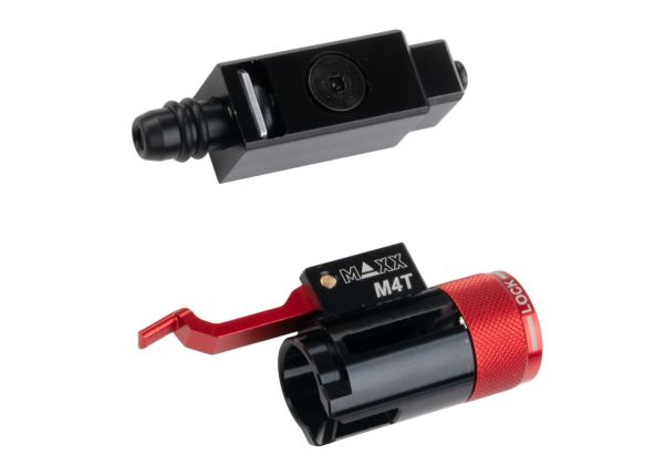 MAXX CNC Aluminum Hopup Chamber & Adjuster M4T for Tokyo Marui MWS