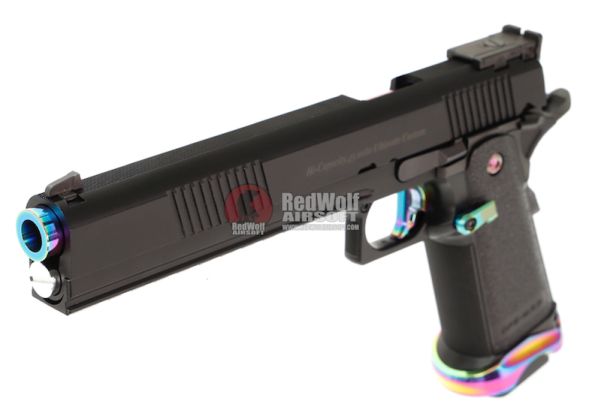 【美品】PREMIUM RELEASE 　WARM & COOL GUN WE-Tech Galaxy Select Fire Premium L Gas Blowback Pistol