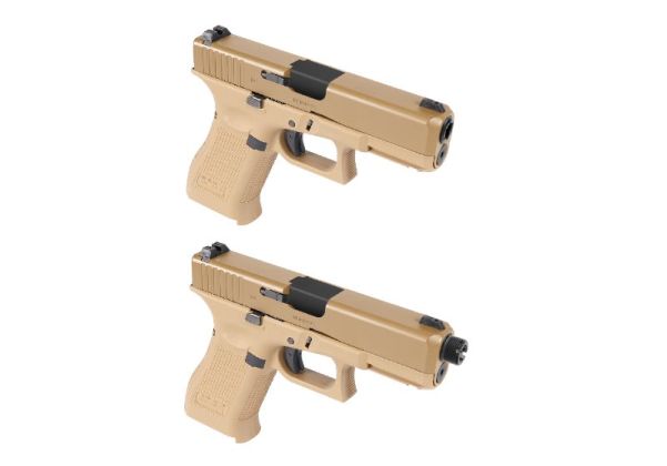 Umarex Glock 19x Green Gas GBB Airsoft Pistol - Tan (by VFC)