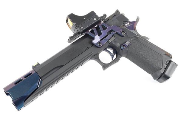 サマソニ04限定 TOKYOGUNS WOLF GUN Nine Ball Tokyo Marui Hi Capa 'Omega' Round Trigger -ZANSHIN